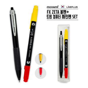 볼펜 싸인펜 세트 제작 판촉물 2종 구성 대량구매 샘플1개(인쇄는500개이상)